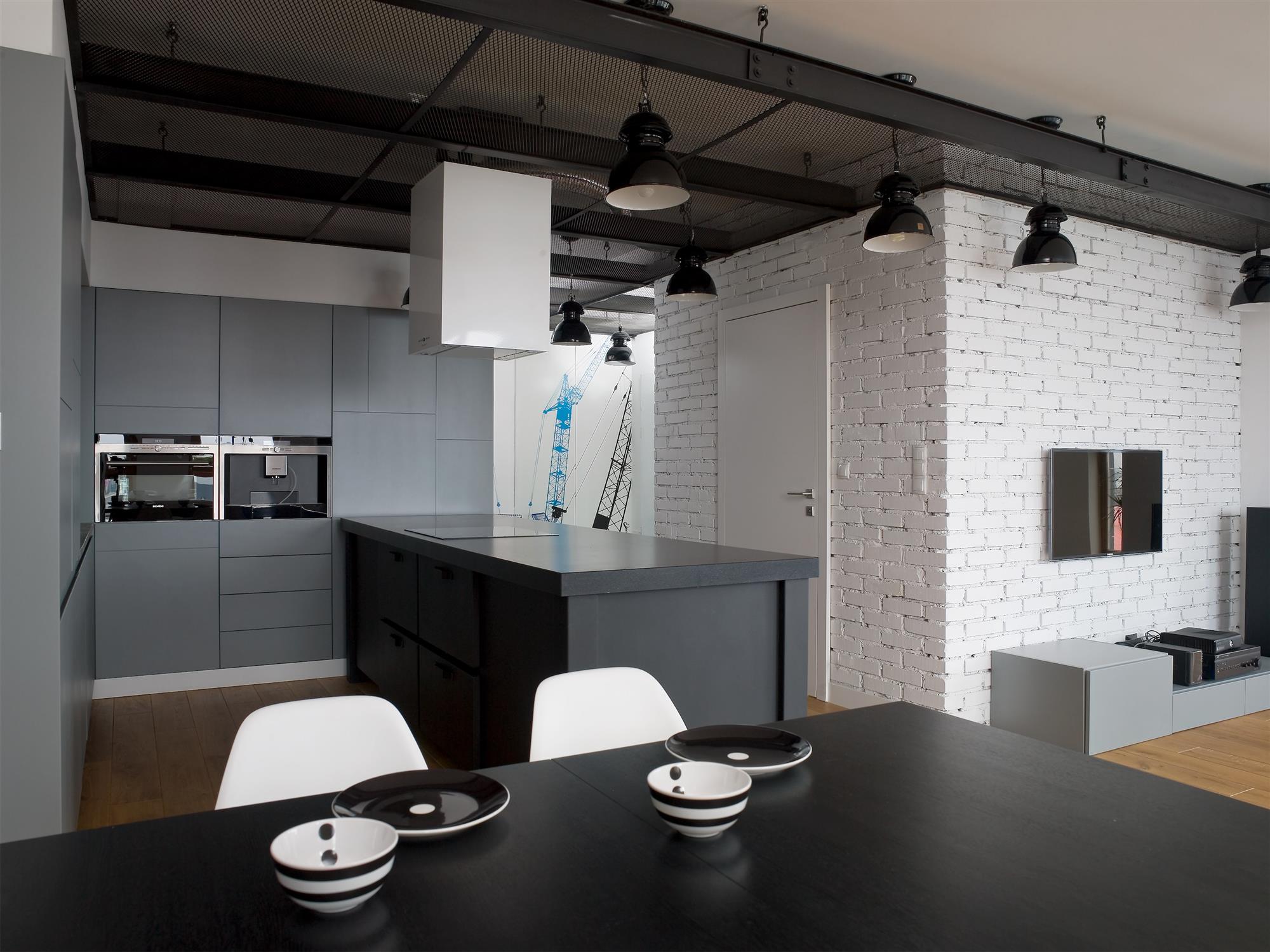 Projekt wnętrza mieszkania w stylu Soft loft (nowoczesnym) - główne zdjęcie projektu